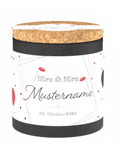 Hochzeitsetikett Mrs & Mrs ♀♀