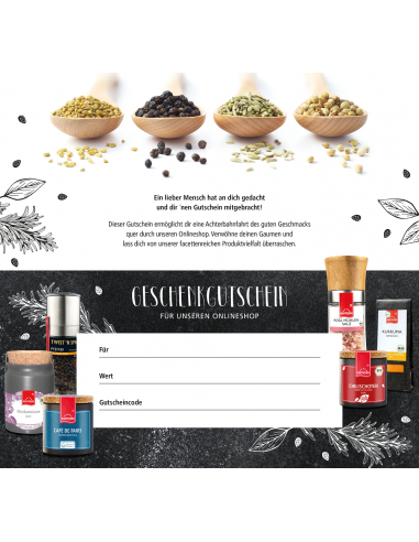 Geschenkgutschein