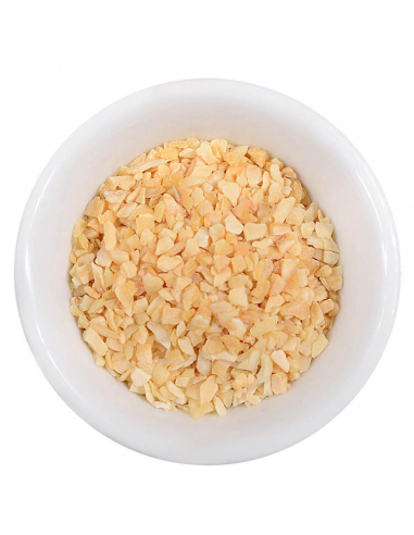 Knoblauch Flakes Gewürzansicht - Hartkorn