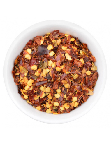 Bio Chili Gewürzansicht - Hartkorn