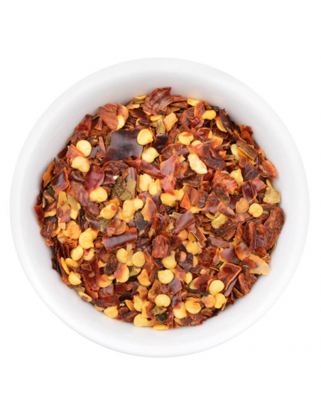 Bio Chili Gewürzansicht - Hartkorn