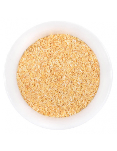 Refill bag onions granulated