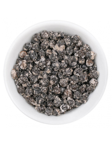 Fermented pepper gourmet spice in a glass