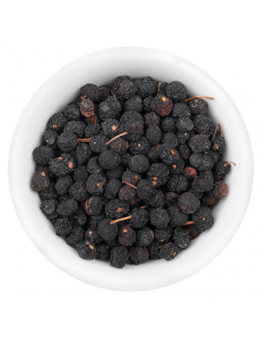 Tasmanian mountain pepper gourmet spice in a glass