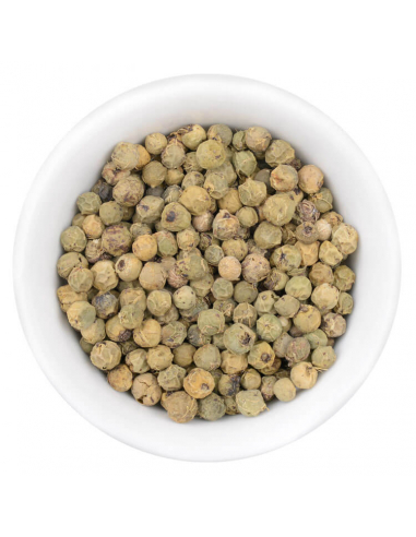 Green Jungle Pepper Gourmet Spice in a glass