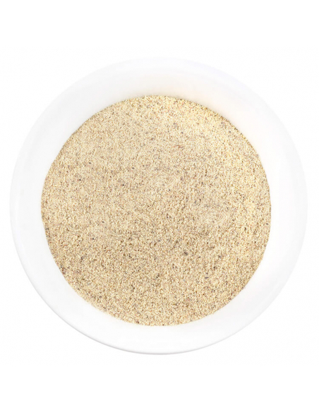 Bio spice pepper white ground