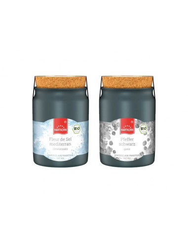 Keramiktöpfchen Duo Gewürzset