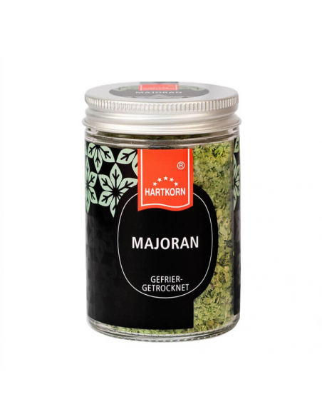Majoran gefriergetrocknet Gourmetgewürz im Glas