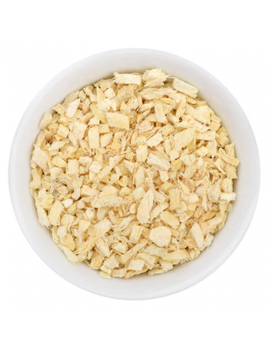 Ingwer gefriergetrocknet im Gourmet Glas