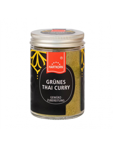Green Thai curry, medium hot gourmet spice in...