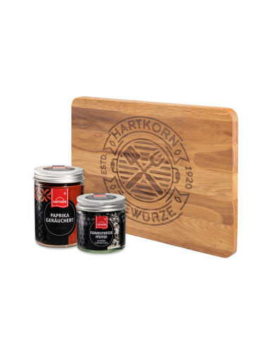 Gourmet Gewürzset + Schneidebrett