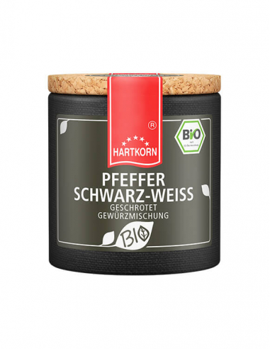 BIO Gewürz Pfeffer schwarz-weiß geschrotet online kaufen