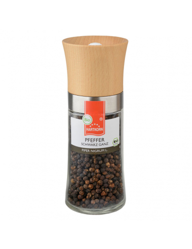 Bio Wood Pepper Mill black