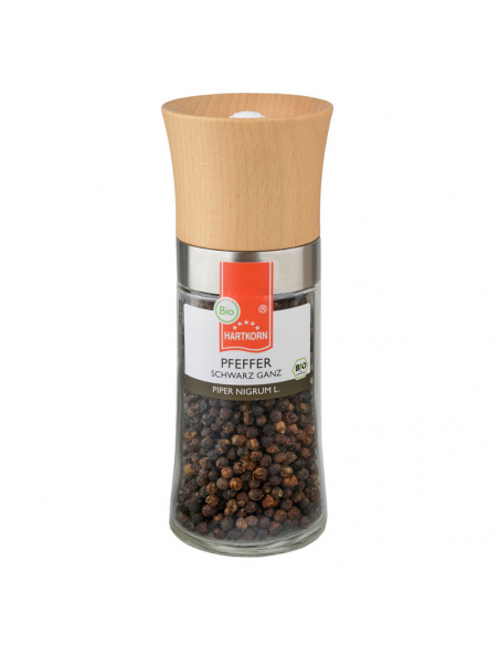 Bio Wood Pepper Mill black