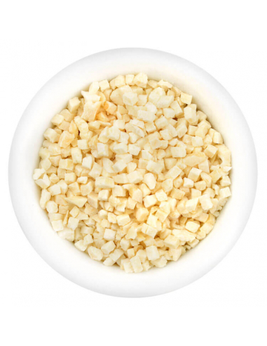 Knoblauch gefriergetrocknet im Gourmet Glas