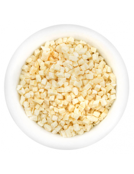 Knoblauch gefriergetrocknet im Gourmet Glas