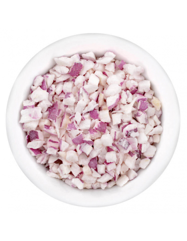 Rote Zwiebeln gefriergetrocknet im Gourmet Glas