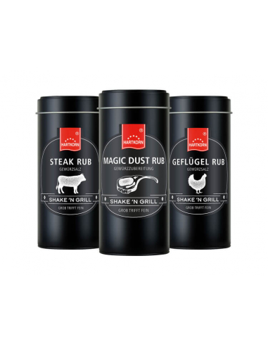 Fleisch Rub Gewürzset (3er) - Hartkorn Gewürze