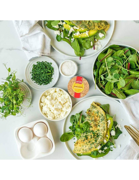 Kräuter Omelette Rezept