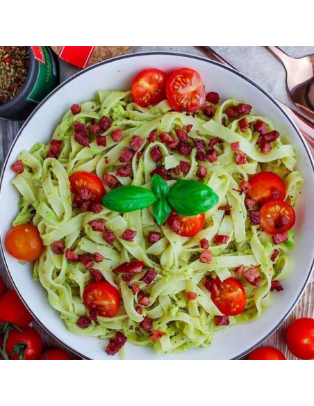 Pasta mit Avocado Pesto Rezept