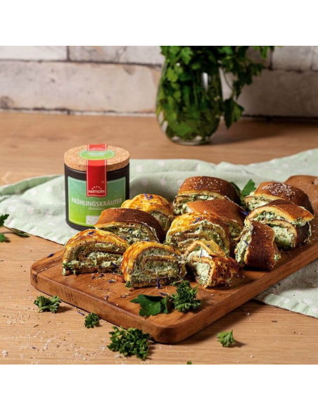 Omlette-Röllchen mit Bärlauch Rezept