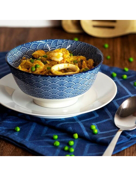 Paella mit Meeresfrüchten