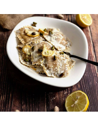 Ravioli mit Pfifferlingen