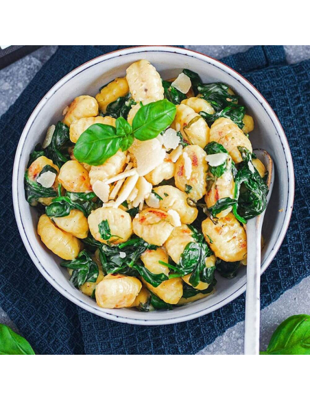 Spinat-Frischkäse Gnocchi Rezept