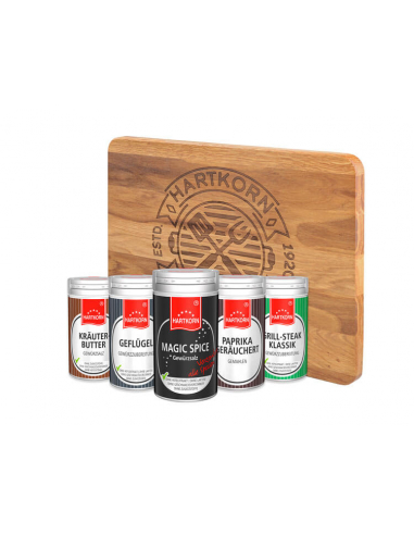 Gewürzstreuer Grillset  + Schneidebrett