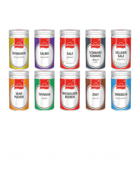 Basics Gewürzstreuer Gewürzbox (40-teilig)