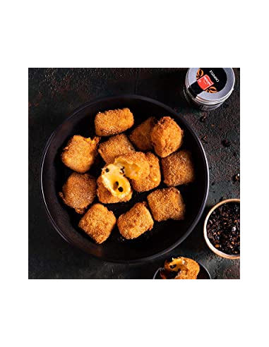 Chipotle pepper gourmet spice in glass