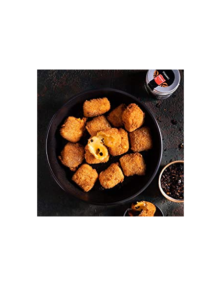 Chipotle pepper gourmet spice in glass