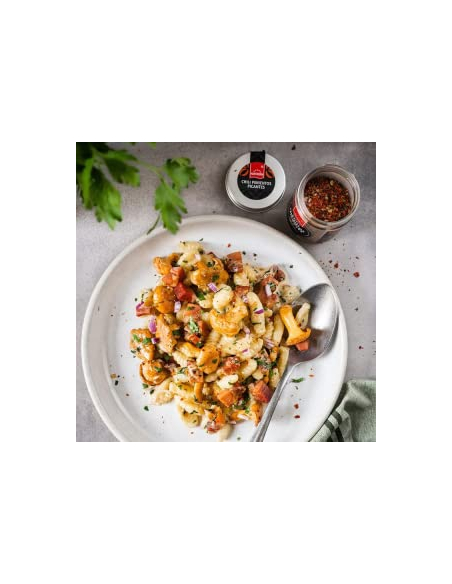 Pasta mit Pfifferlingen