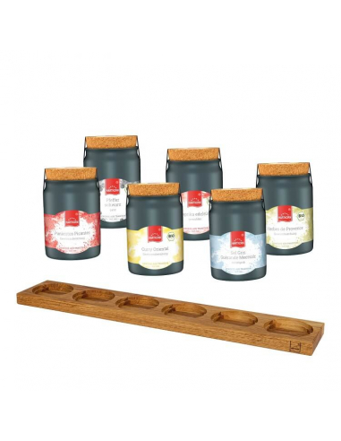 Must have Gewürzset mit Gewürzbrett