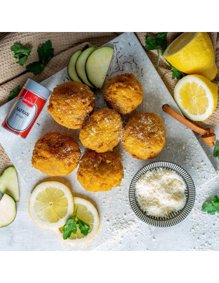 Reisbällchen mit Safran - Hartkorn Gewuerze