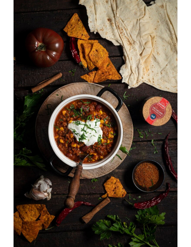 Chili con Carne Rezept - Hartkorn Gewuerze
