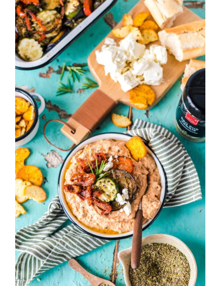 Veggie Dip mit gegrilltem Gemüse - Hartkorn Gewürze