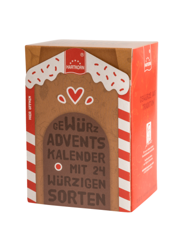 Mini Adventskalender 2022 - Seitlich