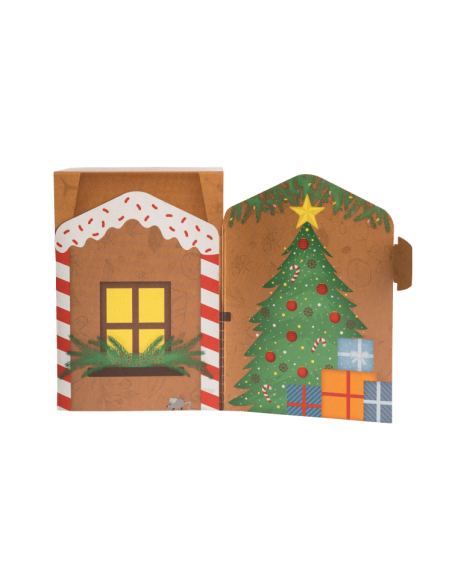 Mini Adventskalender 2022 - Eine Seite geöffnet