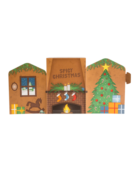 Mini Adventskalender 2022 - vollständig geöffnet