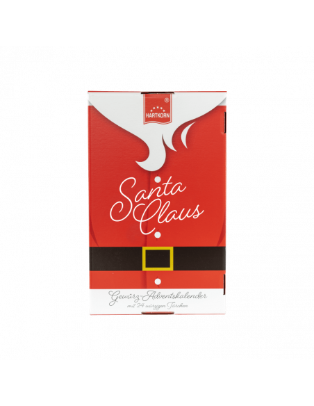 Adventskalender Santa Claus - Vorderseite