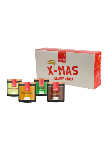Spicy X-Mas Comfort Gewürzbox (4-teilig)