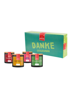Veggielover Danke Gewürzbox (4-teilig)