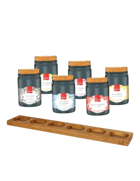 Taste me Gewürzset mit Gewürzbrett