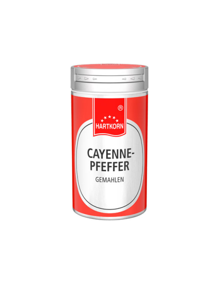 Cayennepfeffer gemahlen, Gewürzstreuer