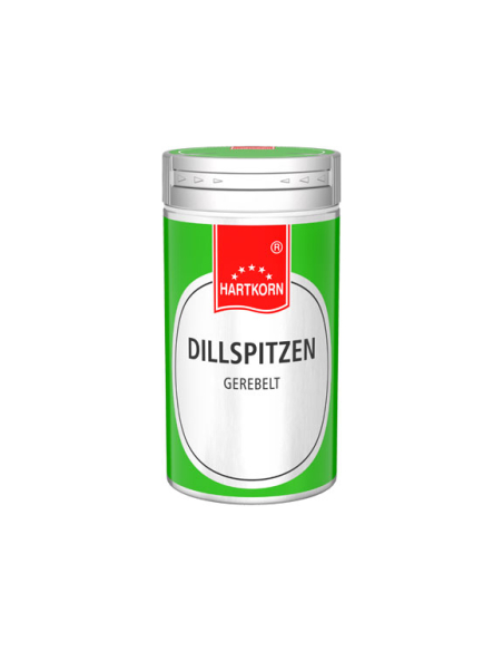 Spice shaker dill tips, grated