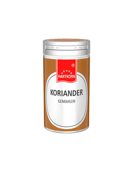 Koriander gemahlen, Gewürzstreuer