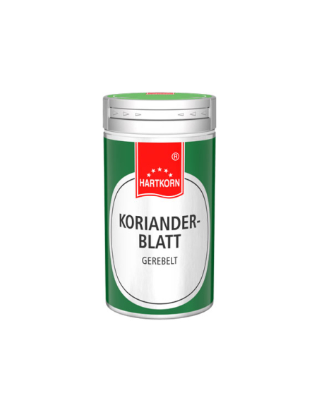 Spice shaker coriander leaf, grated