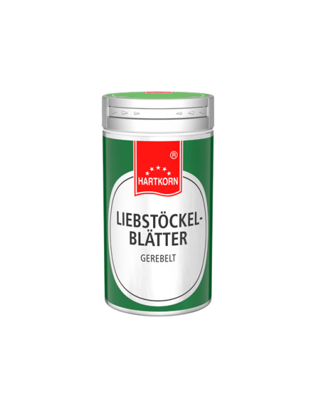 Liebstöckelblätter gerebelt, Gewürzstreuer