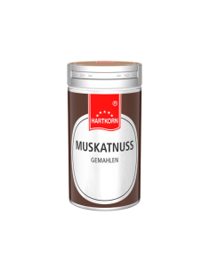Muskatnuss gemahlen, Gewürzstreuer